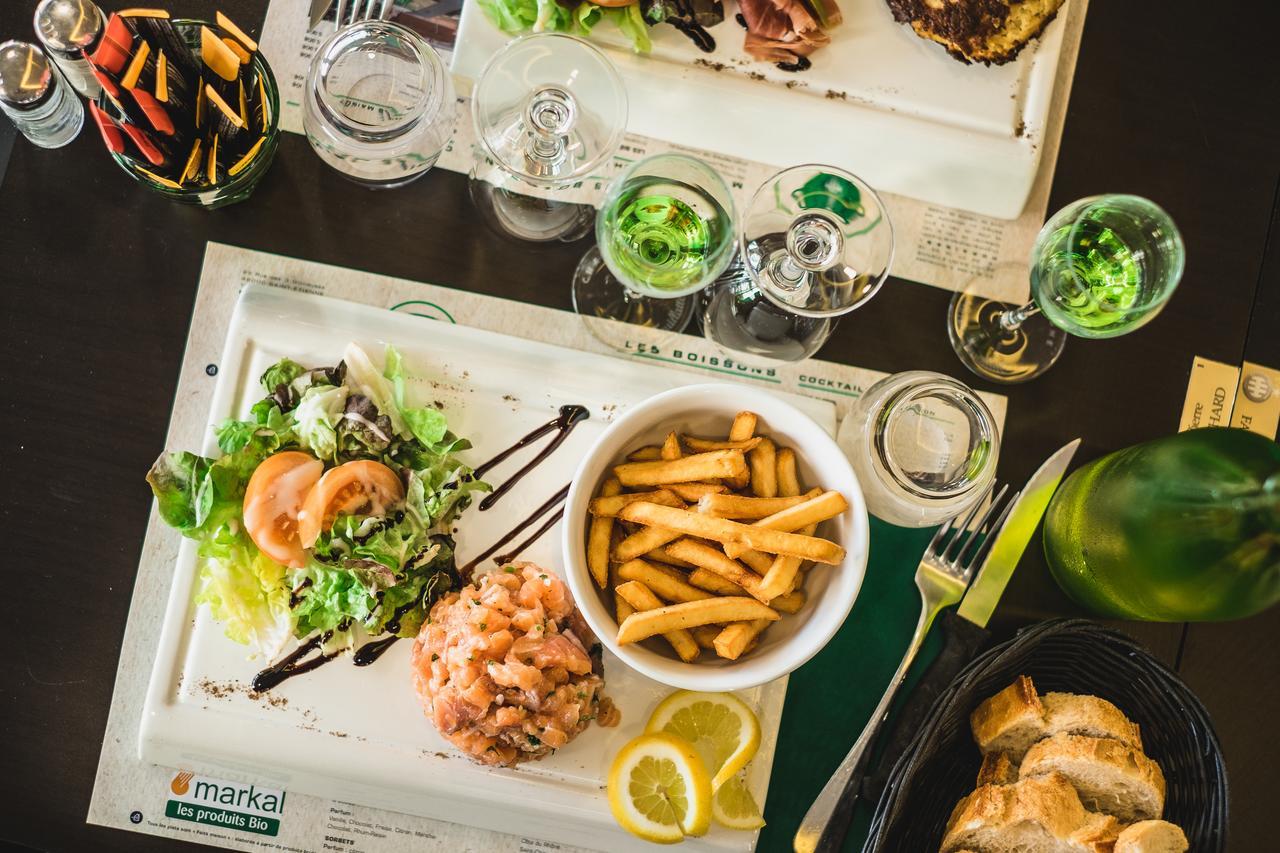 Hotel Bar Restaurant Le Chaudron Vert Saint-Etienne  Eksteriør billede